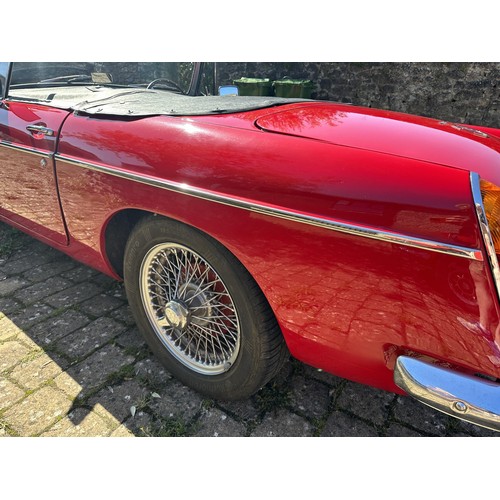 46 - 1969 MG C Roadster
Registration number RDG 333G
Chassis number GCN16760G
Red with a black leather in...