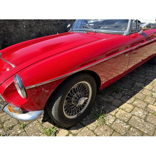 46 - 1969 MG C Roadster
Registration number RDG 333G
Chassis number GCN16760G
Red with a black leather in...