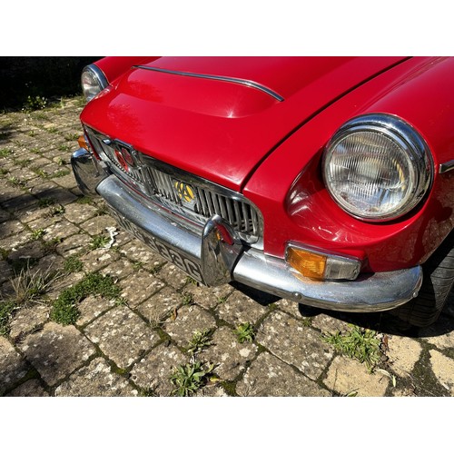 46 - 1969 MG C Roadster
Registration number RDG 333G
Chassis number GCN16760G
Red with a black leather in...