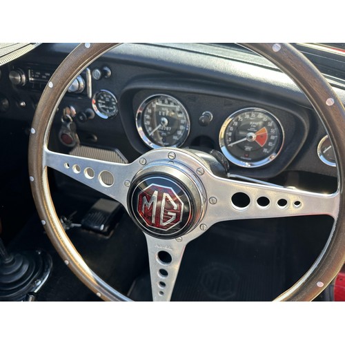 46 - 1969 MG C Roadster
Registration number RDG 333G
Chassis number GCN16760G
Red with a black leather in...