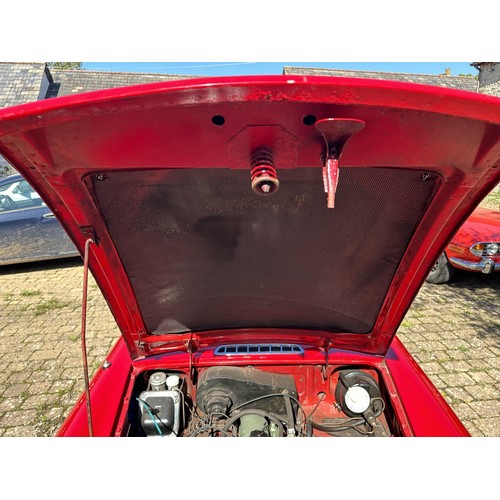 46 - 1969 MG C Roadster
Registration number RDG 333G
Chassis number GCN16760G
Red with a black leather in...