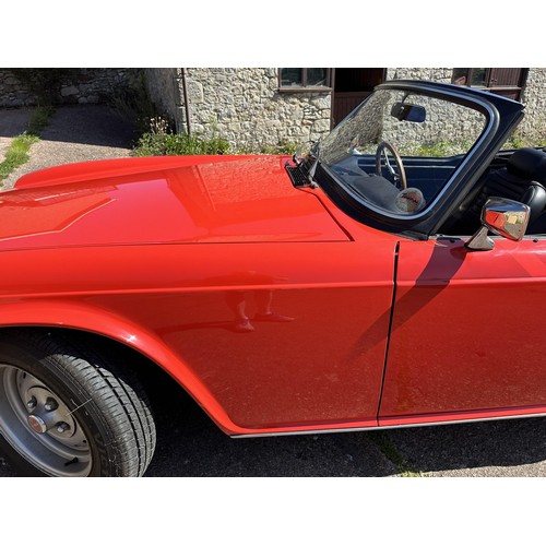 47 - 1975 Triumph TR6
Registration number HME 10N
Chassis number CR62970
Engine number CR004204HE
Red wit...