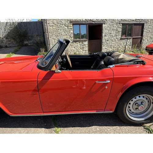 47 - 1975 Triumph TR6
Registration number HME 10N
Chassis number CR62970
Engine number CR004204HE
Red wit...