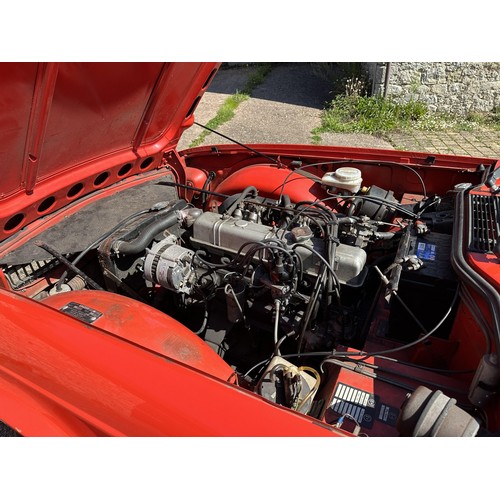 47 - 1975 Triumph TR6
Registration number HME 10N
Chassis number CR62970
Engine number CR004204HE
Red wit...