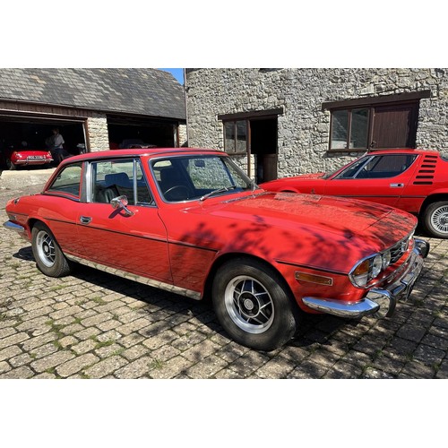 48 - 1976 Triumph Stag
Registration number NJF 966P
Chassis number LD413020
Engine number LF041276HE
Red ...