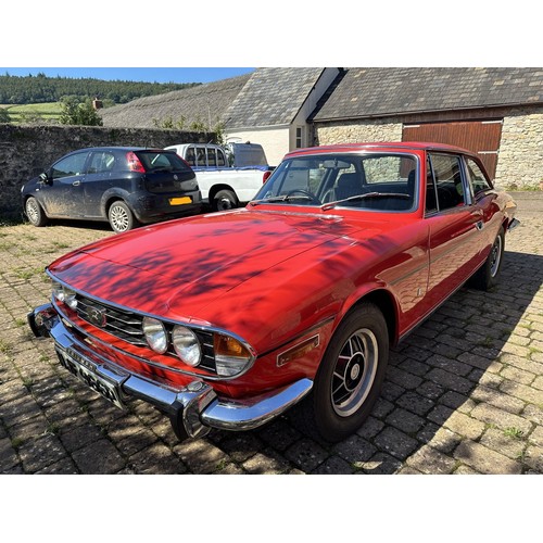 48 - 1976 Triumph Stag
Registration number NJF 966P
Chassis number LD413020
Engine number LF041276HE
Red ...