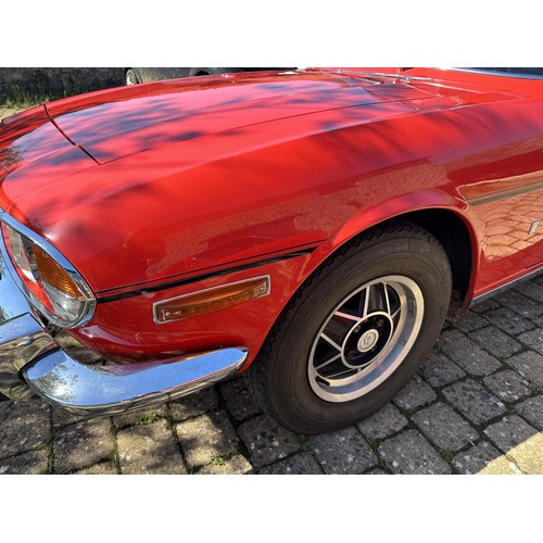 48 - 1976 Triumph Stag
Registration number NJF 966P
Chassis number LD413020
Engine number LF041276HE
Red ...