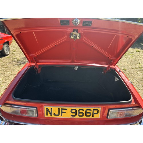 48 - 1976 Triumph Stag
Registration number NJF 966P
Chassis number LD413020
Engine number LF041276HE
Red ...