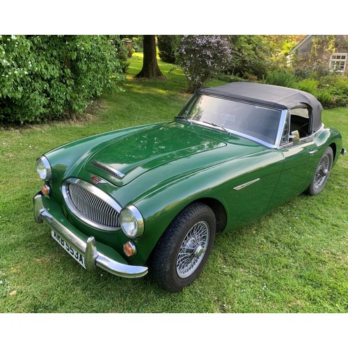 50 - 1963 Austin-Healey 3000 BJ7
***Revised Estimate***
Registration number ARB 553A
Owned since 1977
Enj...