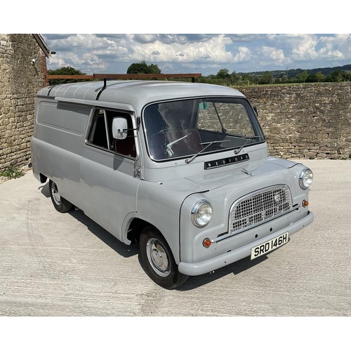 63 - 1969 Bedford CA Van
Registration number SRD 146H
Chassis number 865709V831889
Grey with a red interi... 