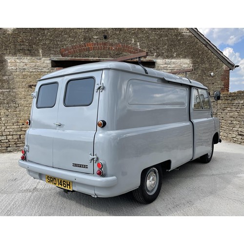 63 - 1969 Bedford CA Van
Registration number SRD 146H
Chassis number 865709V831889
Grey with a red interi... 