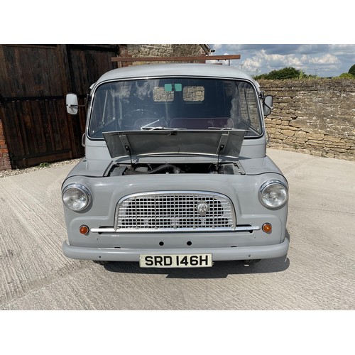 63 - 1969 Bedford CA Van
Registration number SRD 146H
Chassis number 865709V831889
Grey with a red interi... 