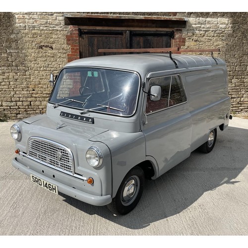 63 - 1969 Bedford CA Van
Registration number SRD 146H
Chassis number 865709V831889
Grey with a red interi... 