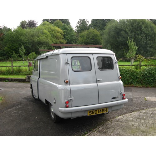 63 - 1969 Bedford CA Van
Registration number SRD 146H
Chassis number 865709V831889
Grey with a red interi... 