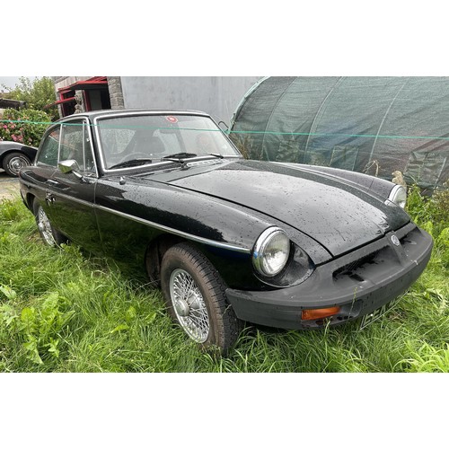 65 - 1979 MG B GT
Registration number EEK 490V
Chassis number GHD5-496828G
Engine number -31920
Black wit... 