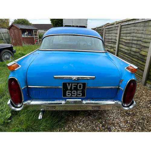 66 - 1959 Vauxhall PA Cresta
Registration number VFO 695
Chassis number PADX95156
Engine number PAY9151
T... 