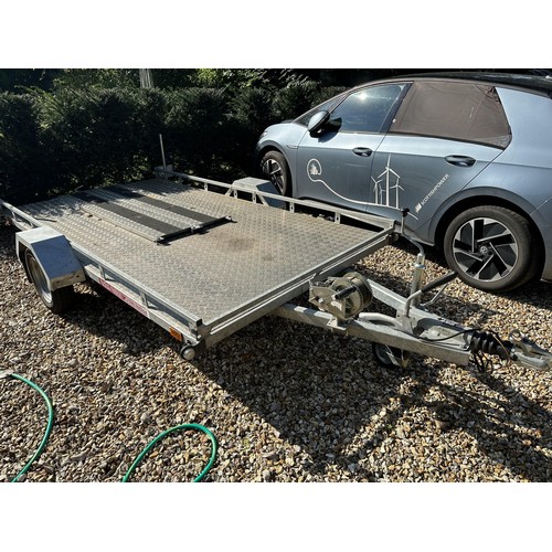 43 - **Regretfully withdrawn**
Phoenix single axle trailer
Used to transport an Austin 7 Special
Purchase...