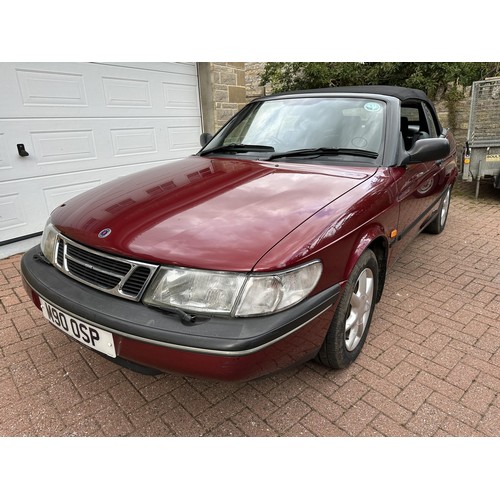 5 - 1995 Saab 900 SE Convertible
Registration number M90 OSP
Chassis number YS3DE7503S7010871
Engine num...