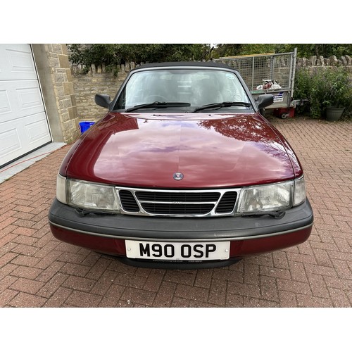 5 - 1995 Saab 900 SE Convertible
Registration number M90 OSP
Chassis number YS3DE7503S7010871
Engine num...