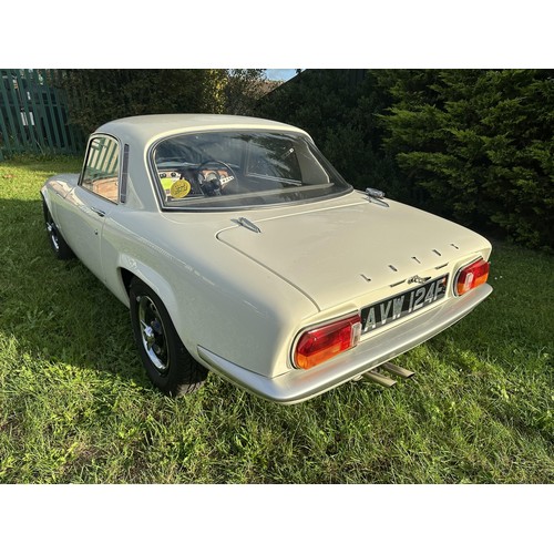 10 - 1968 Lotus Elan S4 FHC
Registration number AVW 124F
Chassis number 36/7984
Engine number LP.124.75LB...