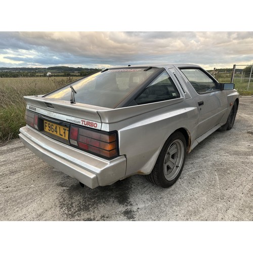 30 - 1989 Mitsubishi Starion Turbo
Registration number F964 LTT
Chassis number JMAA187AMKZ400149
Metallic...