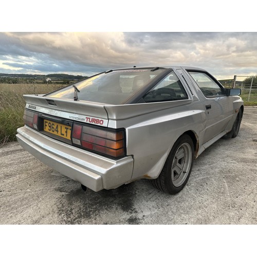 30 - 1989 Mitsubishi Starion Turbo
Registration number F964 LTT
Chassis number JMAA187AMKZ400149
Metallic...