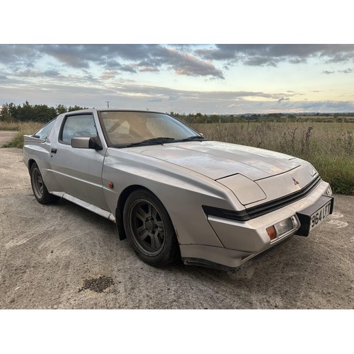 30 - 1989 Mitsubishi Starion Turbo
Registration number F964 LTT
Chassis number JMAA187AMKZ400149
Metallic...