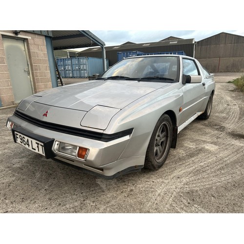 30 - 1989 Mitsubishi Starion Turbo
Registration number F964 LTT
Chassis number JMAA187AMKZ400149
Metallic...