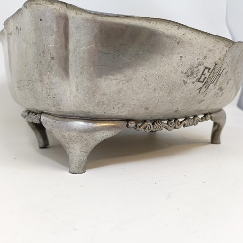 1584 - A Danish pewter bowl, 25 cm diameter 
Provenance:  Sold on behalf of Tenovus Cancer Care Charity