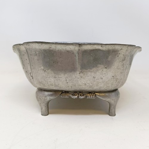 1584 - A Danish pewter bowl, 25 cm diameter 
Provenance:  Sold on behalf of Tenovus Cancer Care Charity