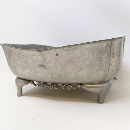 1584 - A Danish pewter bowl, 25 cm diameter 
Provenance:  Sold on behalf of Tenovus Cancer Care Charity