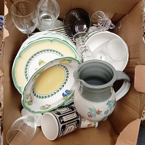 1550 - Assorted ceramics, pictures, prints and other items (qty)