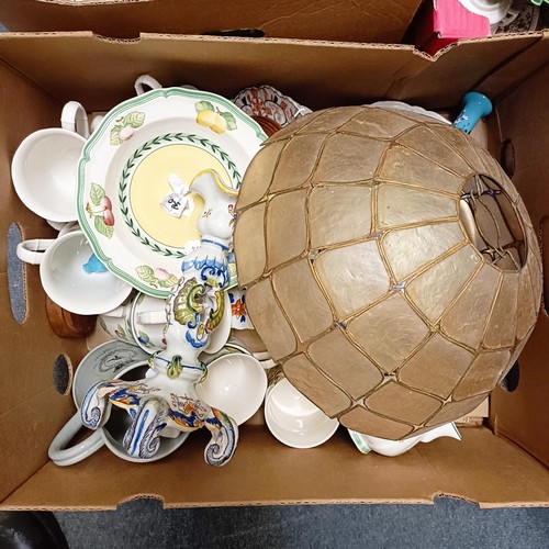 1550 - Assorted ceramics, pictures, prints and other items (qty)