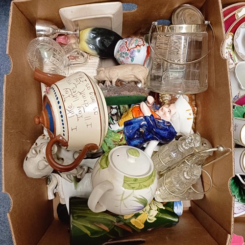 1550 - Assorted ceramics, pictures, prints and other items (qty)