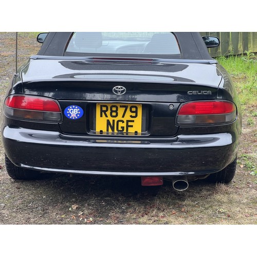 35 - 1999 Toyota Celica Convertible
Registration number R879 NGF
Black with a cloth interior
Automatic an...