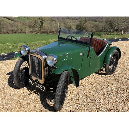 19 - 1930 Austin 7 Ulster Special
Registration number PG 6457
Chassis number 104719
Engine number H105929...