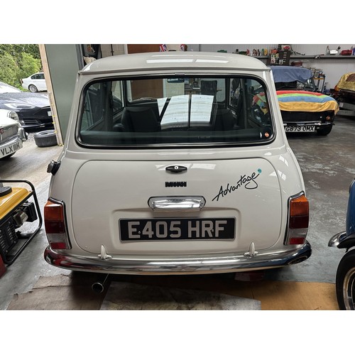 53 - 1988 Mini Advantage
Registration number E405 HRF
From a tribute to The Italian Job Mini trio
1000cc ...