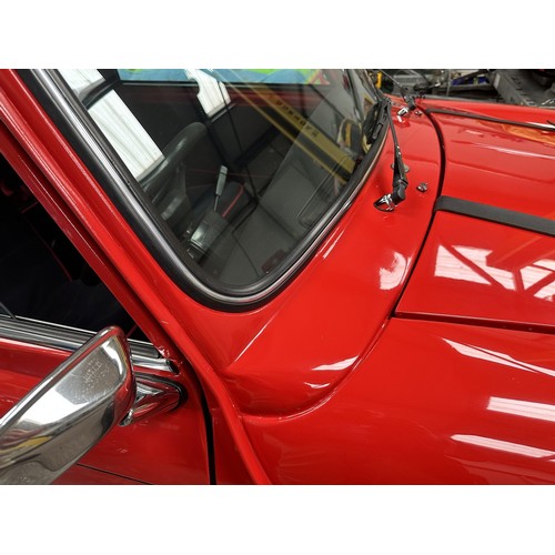 52 - 1998 Mini Red Hot 
Registration number E644 JNR
From a tribute to The Italian Job Mini trio
1300cc
R...