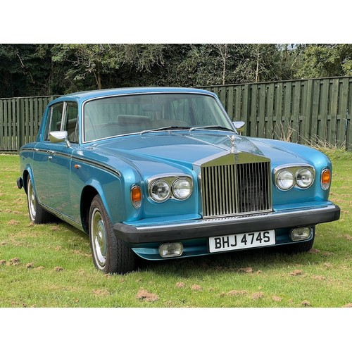 62 - 1977 Rolls-Royce Silver Shadow II
Registration number BHJ 474S
Chassis number SRH31501
Engine number... 