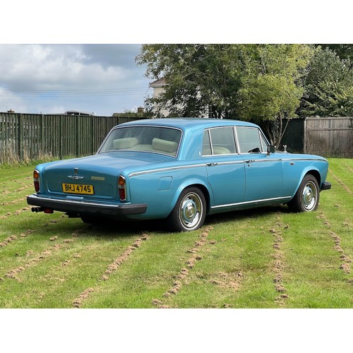 62 - 1977 Rolls-Royce Silver Shadow II
Registration number BHJ 474S
Chassis number SRH31501
Engine number... 