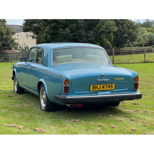 62 - 1977 Rolls-Royce Silver Shadow II
Registration number BHJ 474S
Chassis number SRH31501
Engine number... 