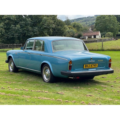 62 - 1977 Rolls-Royce Silver Shadow II
Registration number BHJ 474S
Chassis number SRH31501
Engine number... 