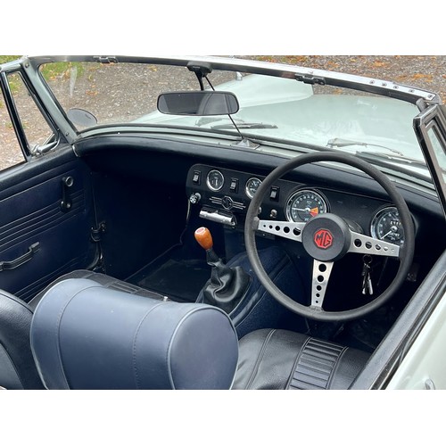 55 - 1972 MG Midget
Registration number YLJ 442K
1275 cc engine
Glacier white with a navy blue interior
P...