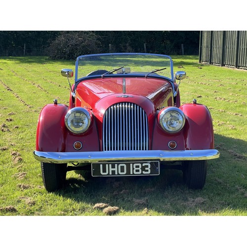 13 - 1958 Morgan 4/4
Registration number UH0 183
Chassis number A357
Engine number 391074
Wrexham red wit...