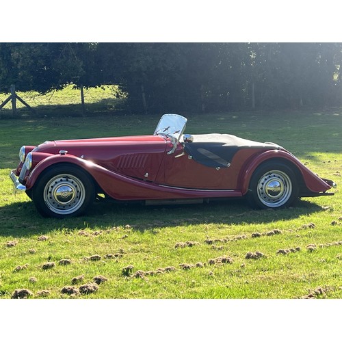 13 - 1958 Morgan 4/4
Registration number UH0 183
Chassis number A357
Engine number 391074
Wrexham red wit...