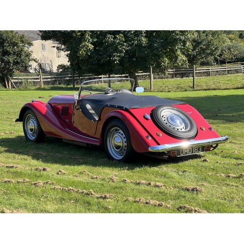 13 - 1958 Morgan 4/4
Registration number UH0 183
Chassis number A357
Engine number 391074
Wrexham red wit...