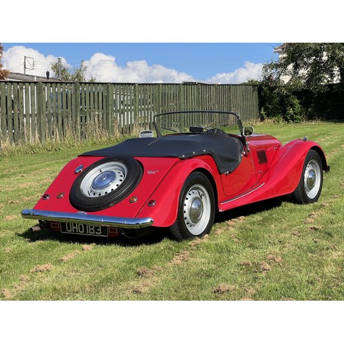 13 - 1958 Morgan 4/4
Registration number UH0 183
Chassis number A357
Engine number 391074
Wrexham red wit...