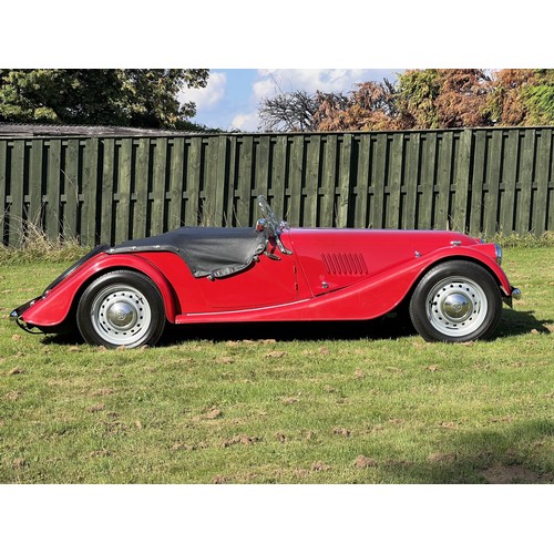 13 - 1958 Morgan 4/4
Registration number UH0 183
Chassis number A357
Engine number 391074
Wrexham red wit...