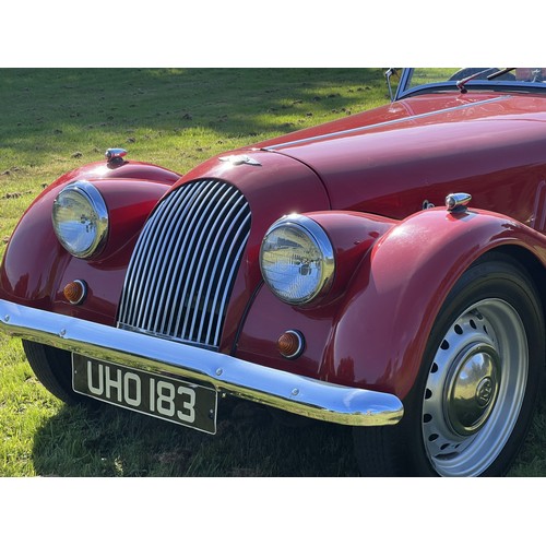 13 - 1958 Morgan 4/4
Registration number UH0 183
Chassis number A357
Engine number 391074
Wrexham red wit...