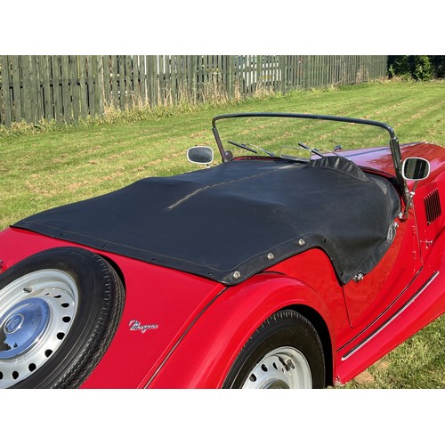 13 - 1958 Morgan 4/4
Registration number UH0 183
Chassis number A357
Engine number 391074
Wrexham red wit...